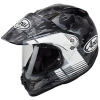 Arai Tour-X 4 Motorcycle Helmet Cover (Matt Black|White)