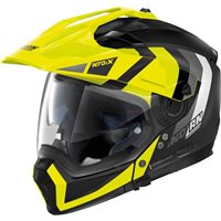 Nolan N70-2X Decurio N-Com Helmet (Flat Black/Yellow)