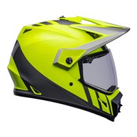 Bell MX-9 Adventure MIPS Dash Helmet (Hi-Viz Yellow/Grey)