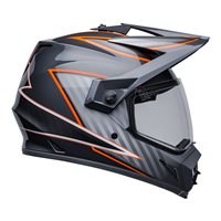 Bell MX-9 Adventure Mips Stealth Helmet (Dalton Black/Orange)