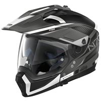 Nolan N70-2X Earthquake N-Com Helmet (Matt Grey|White)