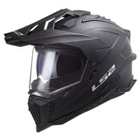 LS2 MX701 Explorer Off Road Helmet (Matt Black) 06