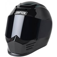 Simpson Speed Motorcycle Helmet (Gloss Black) ECE 22.06