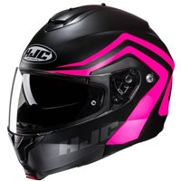 HJC C91N Nepos Flip Front Helmet (Pink)