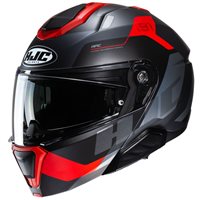 HJC I91 Carst Flip Front Helmet (Red)