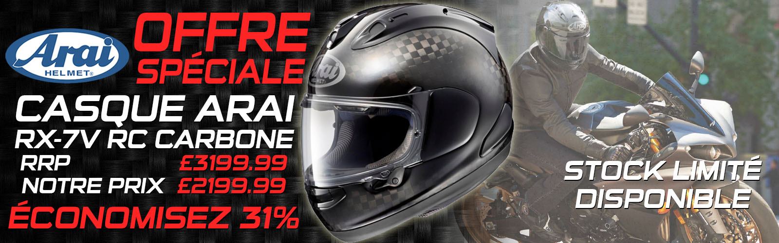 Arai RX-7V RC Carbon Helmet Special